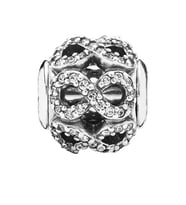 Nur Silver Taşlı Sonsuzluk Gümüş Charm NUR-BL00025