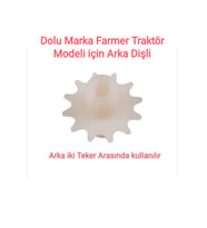 DOLU MARKA PEDALLİ FARMER TRAKTÖR ARKA TARAF DİŞLİ (5 cm )