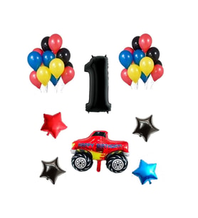 Pick-Up Araba TEMALI BALON SET