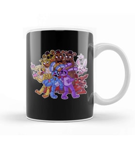 Fnaf2 The Gang's All Here Kupa Bardak Porselen