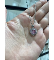 Kalpli Love Kolye Çelik Sevdiklerinize Özel