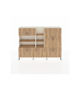 Arges Dolap 14 Raflı 9 Kapaklı 220x30x163 Aytaşı-Çam