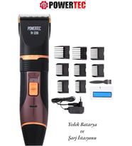 Powertec TR 3200 Çift Bataryalı Saç Kesme Makinesi
