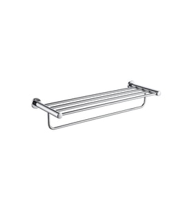 Raflı Havluluk 304K 60xh13x23.5cm Paslanmaz Çelik