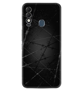 Tecno Spark 8T Kılıf Silikon Desen Özel Seri Dikenli Tel 1779