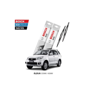 Daihatsu Terios 2008 Model Silecek Takımı Bosch Eco (telli)