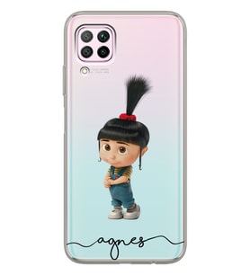 Huawei Agnes Tasarımlı Şeffaf Telefon Kılıfı