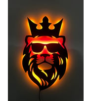 Cool Aslan Led Işıklı Tablo
