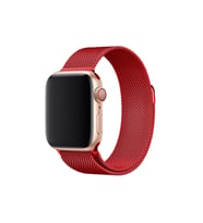 Watch 38Mm Metal Mıknatıslı Kordon (Saat Değildir) - Kırmızı