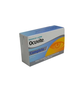 Ocuvite Complete Omega3, Lutein, Zeaksantin Ve Vitaminler İçeren Takviye Edici Gıda 60 Kapsül