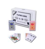Kofrajlı Oyun Kağıdı İskambil Kağıdı Briç Oyun Kağıdı 2 Deste