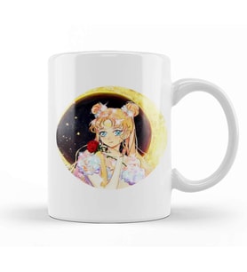 Sailor Moon Light Fanart Kupa Bardak Porselen