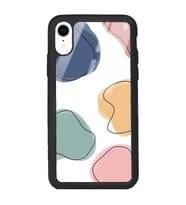 iPhone XR Uyumlu Renkli Milky Tasarımlı Glossy Telefon Kılıfı