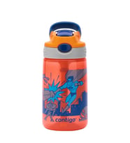 Contigo Gizmo Flip Süper Kahraman Çocuk Suluğu 420ML - Turuncu