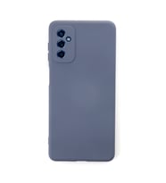 Galaxy M52 5G Kılıf Nano Içi Kadife Silikon - Gri