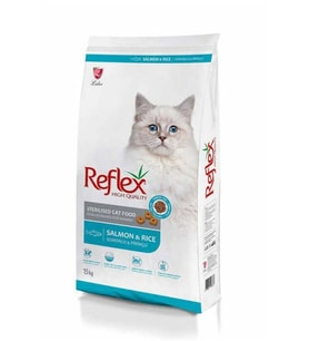 Reflex Sterilised Somonlu Kısırlaştırılmış Yetişkin Kedi Maması 15 Kg