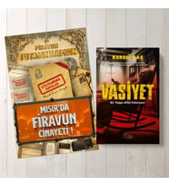 Çözülmemiş Davalar Dedektiflik Suç Çözümleme Oyunu Firavun Tutankhamon Dosyası - Gizem Bulmaca Cinayet Çözme Kutu Oyunları - Katil Bulma Dedektif Oyunu - Suçlu Kim, Cinayeti Çözebilir Misin? (Dava-4) - Vasiyet - Kerem Kaş