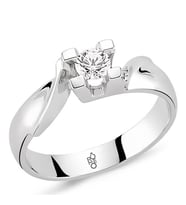 14 Ayar Altın 0.25 Ct Pırlanta Tektaş Yüzük RM-10043 (Çok Renkli)