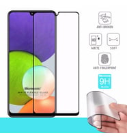 Microsonic Samsung Galaxy A22 4G Seramik Matte Flexible Ekran Koruyucu Siyah