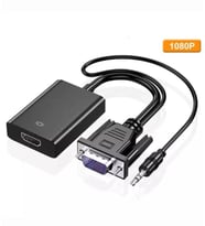 ZR102 Vga To Hdmı Çevirici (Siyah)