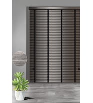 Bayeliss 125 Kırçıllı Desen Kahve Polywood Jaluzi 
