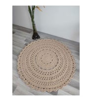 %100 El Örgüsü Balkon/kapı Önü Yanma Paspas (STD)