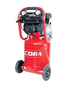 Cora 40L Dıkey Kompresor (Kırmızı)