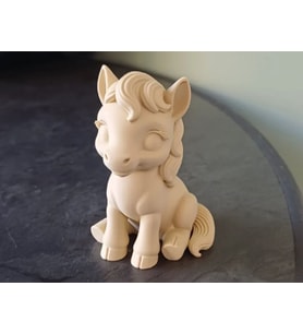 Sevimli Pony Figürü – Masa Üstü Dekor