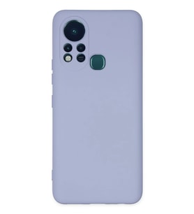 Newface İnfinix Hot 11s Kılıf Nano içi Kadife Silikon - Lila