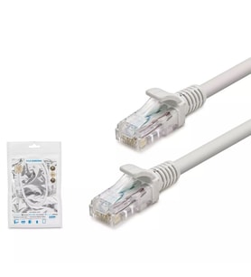 Hadron HDX5027 50cm CAT5 Ethernet Kablosu RJ45 Pat-ch Kablo - Gri