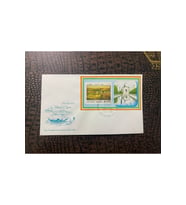 CUBA / KÜBA 1989 İlk Gün Zarfı Exp. Filatelica Mundial İndia '89