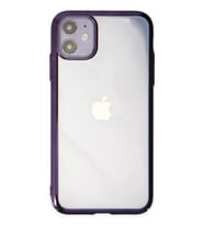 Pilelistore   iPhone 12 Kılıf Element Silikon - Mor