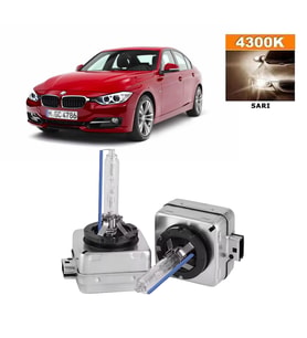 BMW 3 Serisi F30 2012-2017 Xenon D1S / D1R 4300K Sarı HID Xenon Ampul 2 Adet