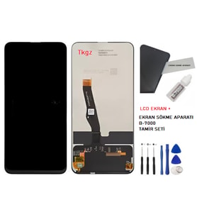 Tkgz Honor 9X Uyumlu Lcd Ekran Dokunmatik Servis + B-7000 + TAMİR SETİ