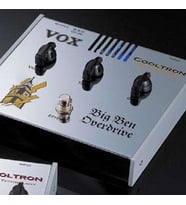 Vox 133 Cooltron CT-02OD Big Ben (Üst Segment - Lambalı Overdrive)  Gerçek 12AU7 Vakum Tüpü, Klasik İngiliz Drive Tonları, True Bypass, Cooltron Düşük Voltaj Teknolojisi  Uyum: Elektro Gitar ve Amfi Setupları