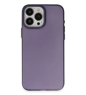 iPhone 15 Pro Max Kılıf Modos Metal Kapak - Derin Mor