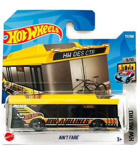 Hot Wheels Tekli Arabalar Ain't Fare Hw Metro HCT89