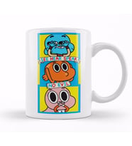 Gumball Darwin Anais No Evil 01 Kupa Bardak Porselen