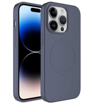 Apple iPhone 12 Pro Kılıf Magsafe Wireless Şarj Özellikli Pastel Renk Silikon Mat Kapak (Lavanta)