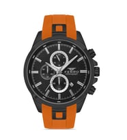 Ferro Quartz Silikon Turuncu 45 mm Fonksiyonları Aktif Erkek Kol Saati