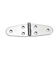 Menteşe, Sağa, Inox 316, L101,6mm, W30mm, Kalın. 2mm (Karışık)