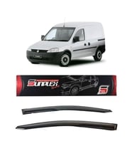 Opel Combo Mugen Cam Rüzgarlığı 2001-2012 arası 2'li Sunplex (Beyaz)