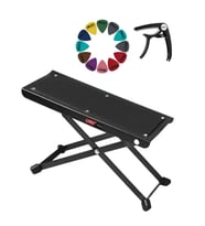 Lastvoice GS-03S-PAK Gitaristler için Ayak Sehpası Aksesuar Seti