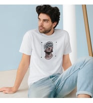 Unisex Tişört 9518 (Beyaz)