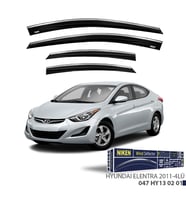 Hyundai Elantra 2011 2012 2013 2014 2015 KROMLU CAM RÜZGARLIĞI 4 LÜ