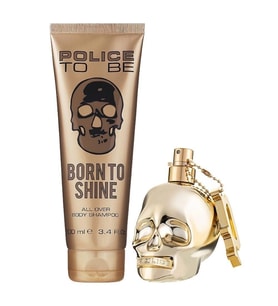 Police To Be Born To Shine EDT 75 ml+All Over Body Shampoo 100 ml Erkek Parfüm S
