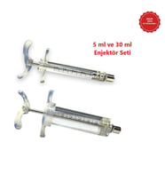 Forvet Kaynatılabilir Mika İthal Veteriner Enjektör 5 ml-30 ml Set