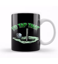 Funny I d Tap That Golfing Putting Cute Golfer Pun Kupa Bardak Porselen