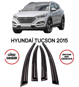 Balp Hyundai Tuscon 2015 -202 arası  Cam Rüzgarlık 4 Lü Takım