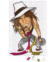 Steven Tyler Puzzle 240 Parça Yapboz